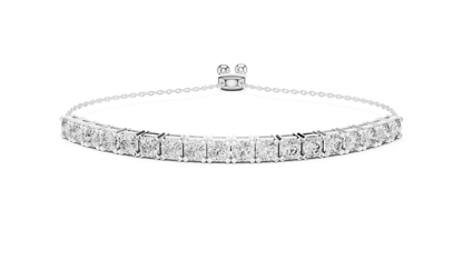 Adjustable Bolo Lab Grown Diamond Bracelet - Suez Diamonds