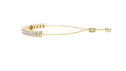 Adjustable Bolo Lab Grown Diamond Bracelet - Suez Diamonds