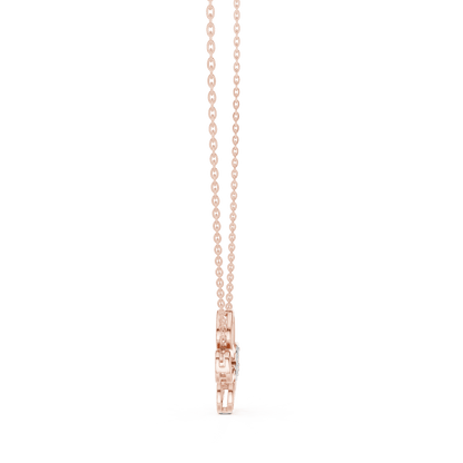 Mariposa Bloom Butterfly Lab Grown Diamond Pendant - Suez Diamonds