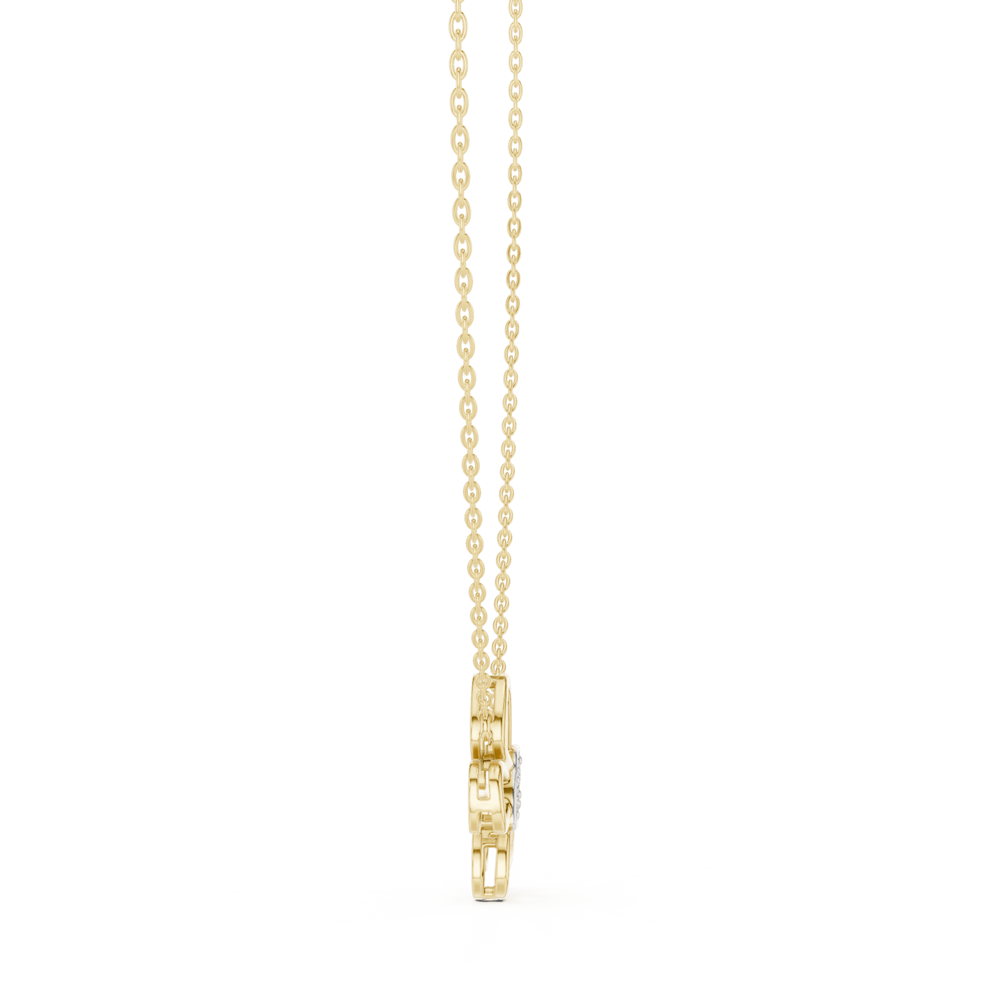 Mariposa Bloom Butterfly Lab Grown Diamond Pendant - Suez Diamonds
