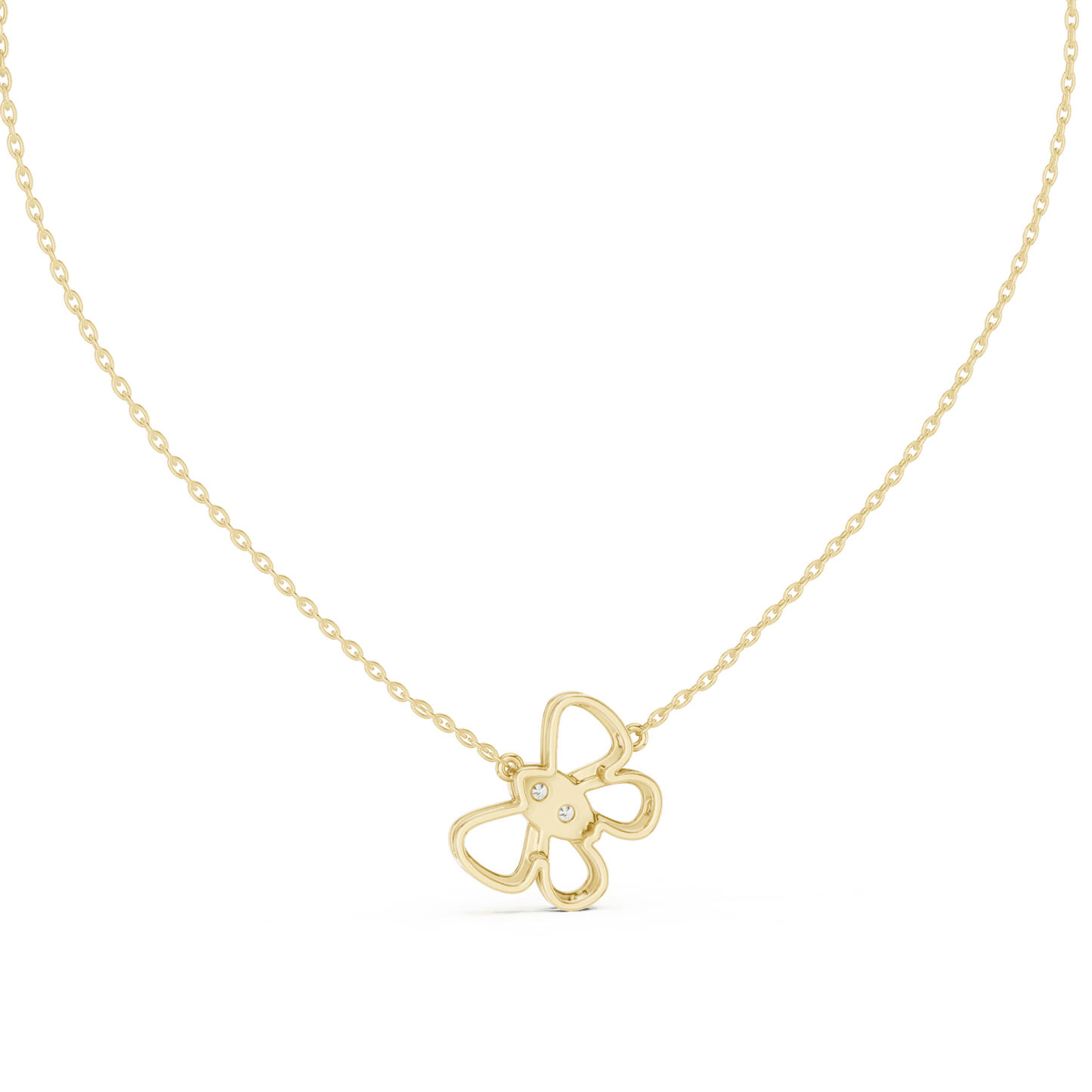 Mariposa Bloom Butterfly Lab Grown Diamond Pendant - Suez Diamonds