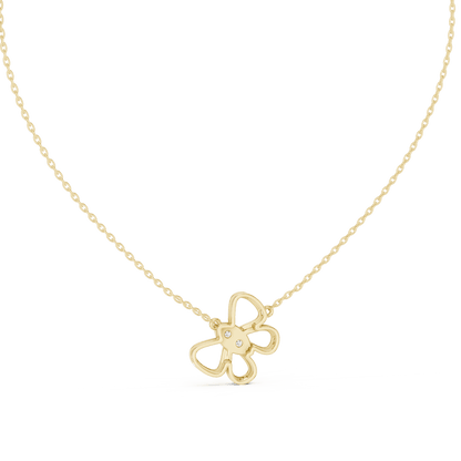 Mariposa Bloom Butterfly Lab Grown Diamond Pendant - Suez Diamonds
