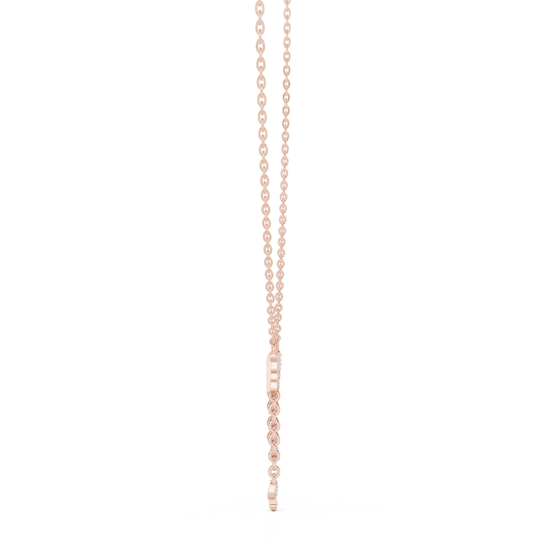 Papillon Cascade Lab - Grown Diamond Drop Pendant - Suez Diamonds