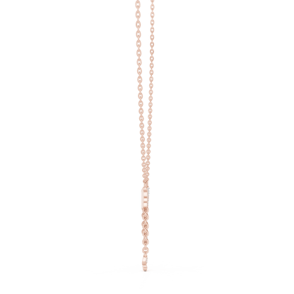 Papillon Cascade Lab - Grown Diamond Drop Pendant - Suez Diamonds