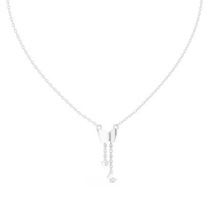 Papillon Cascade Lab - Grown Diamond Drop Pendant - Suez Diamonds