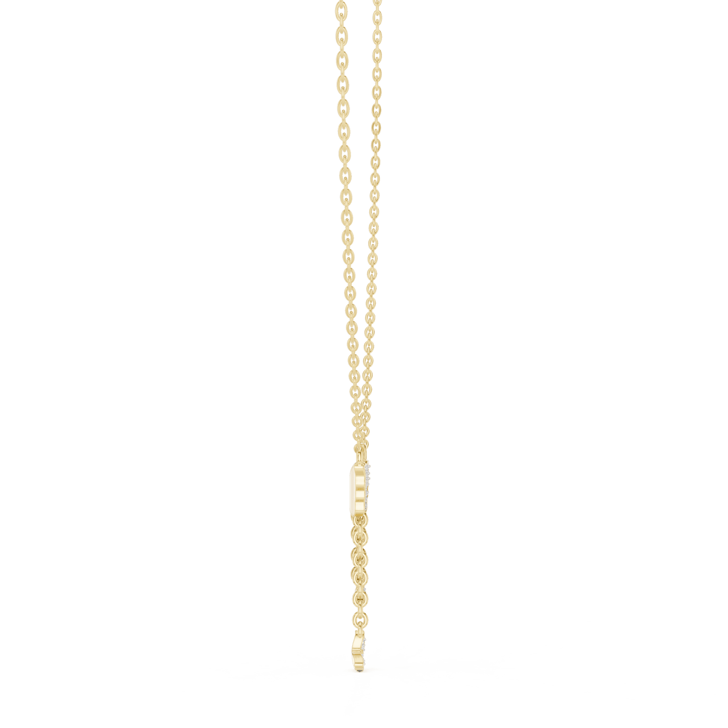 Papillon Cascade Lab - Grown Diamond Drop Pendant - Suez Diamonds