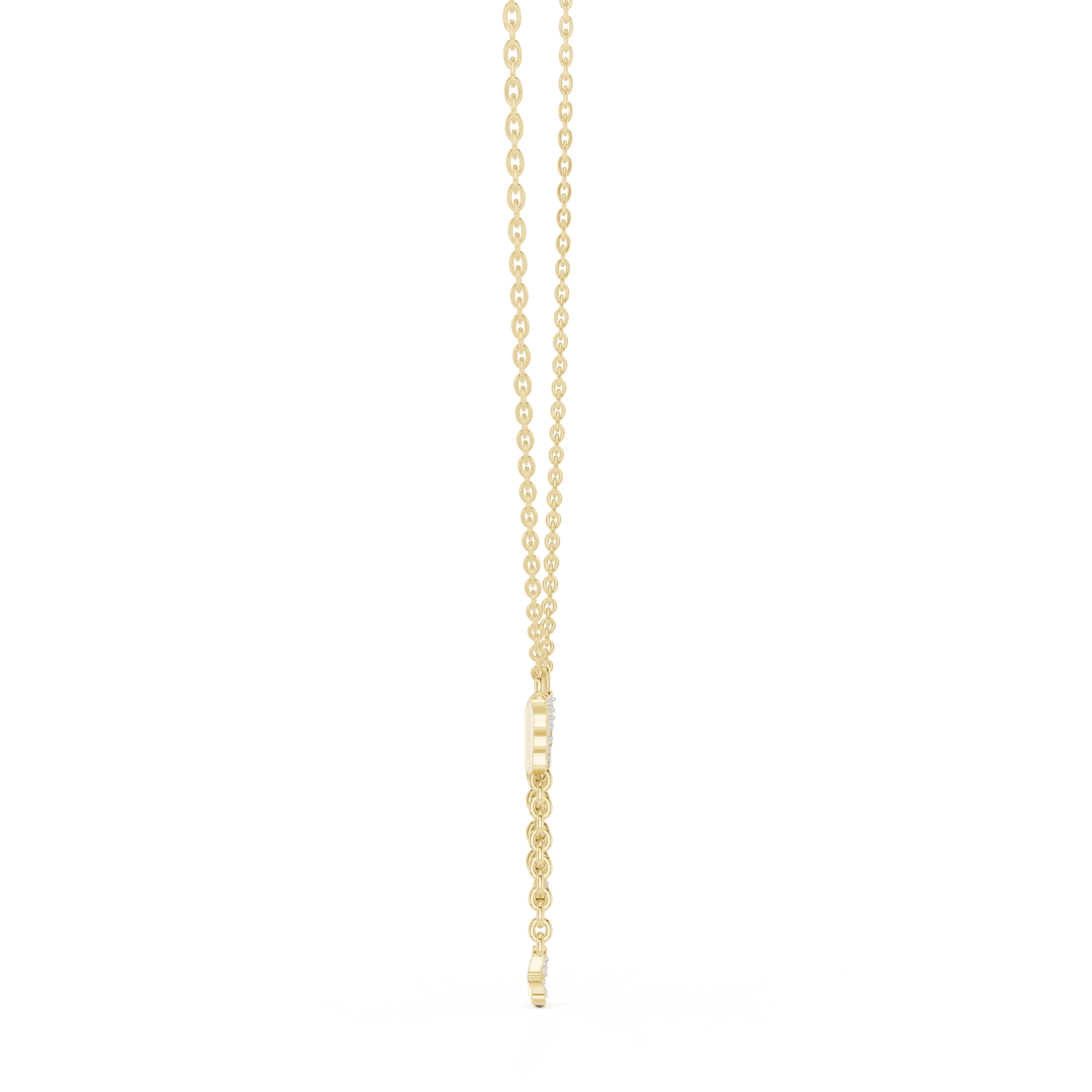 Papillon Cascade Lab - Grown Diamond Drop Pendant - Suez Diamonds