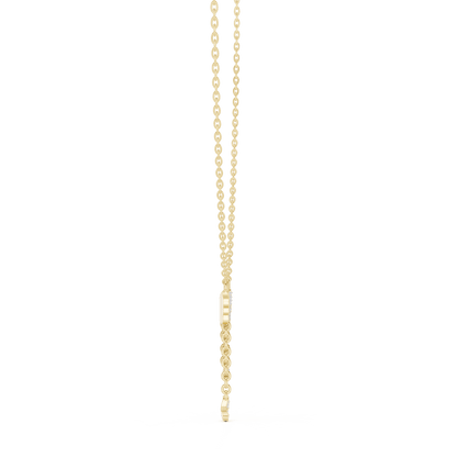 Papillon Cascade Lab - Grown Diamond Drop Pendant - Suez Diamonds