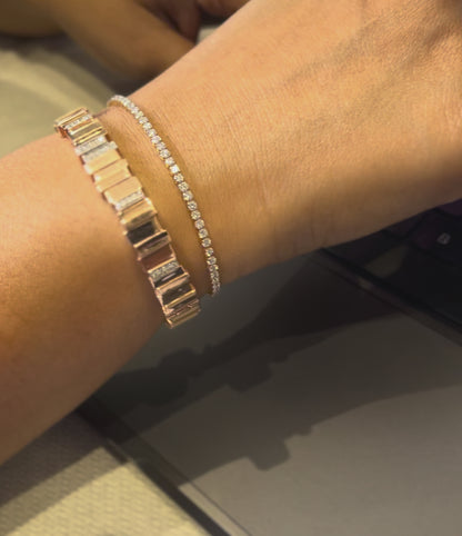 The Featherlight Tennis Bracelet | 14kt Gold