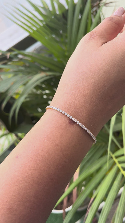 The Featherlight Tennis Bracelet | 14kt Gold