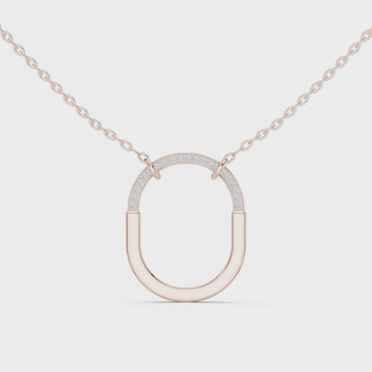 The Ellipse Aura Lab Grown Pendant