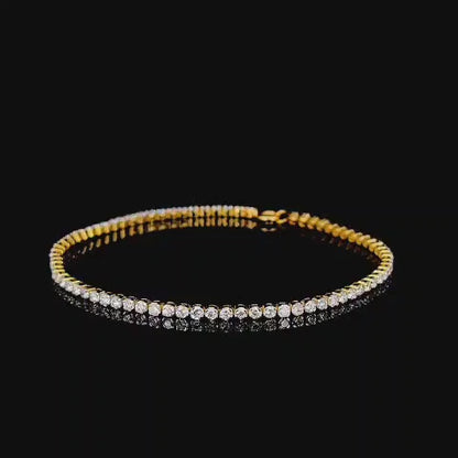The Featherlight Tennis Bracelet | 14kt Gold