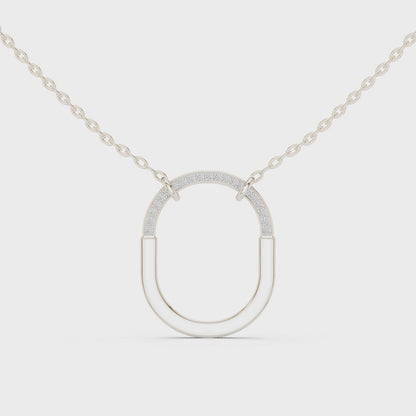 The Ellipse Aura Lab Grown Pendant