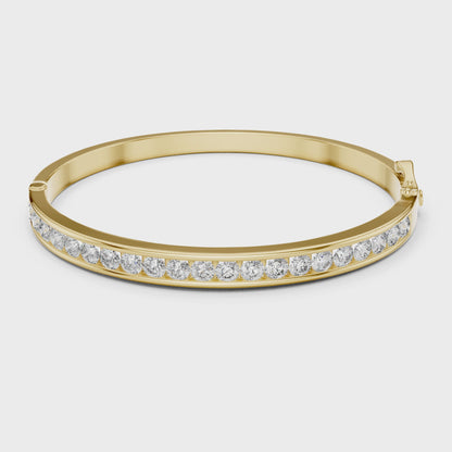 Suez Modern Channel-Set Lab Grown Diamond Bracelet
