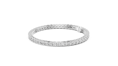 Round Diamond Tennis Bracelet in 14kt Gold - Suez Diamonds