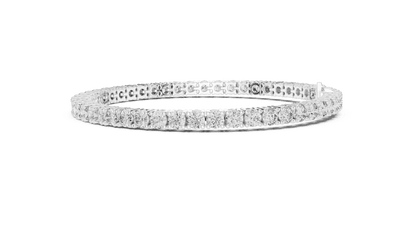 Round Diamond Tennis Bracelet in 14kt Gold - Suez Diamonds