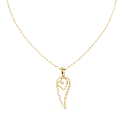 The Celestial Ellipse Lab Grown Diamond Pendant - Suez Diamonds