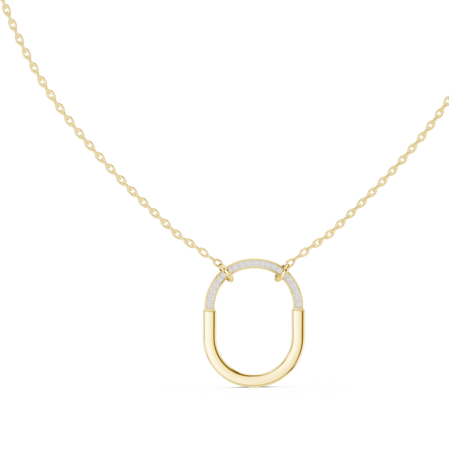 The Ellipse Aura Lab Grown Pendant - Suez Diamonds