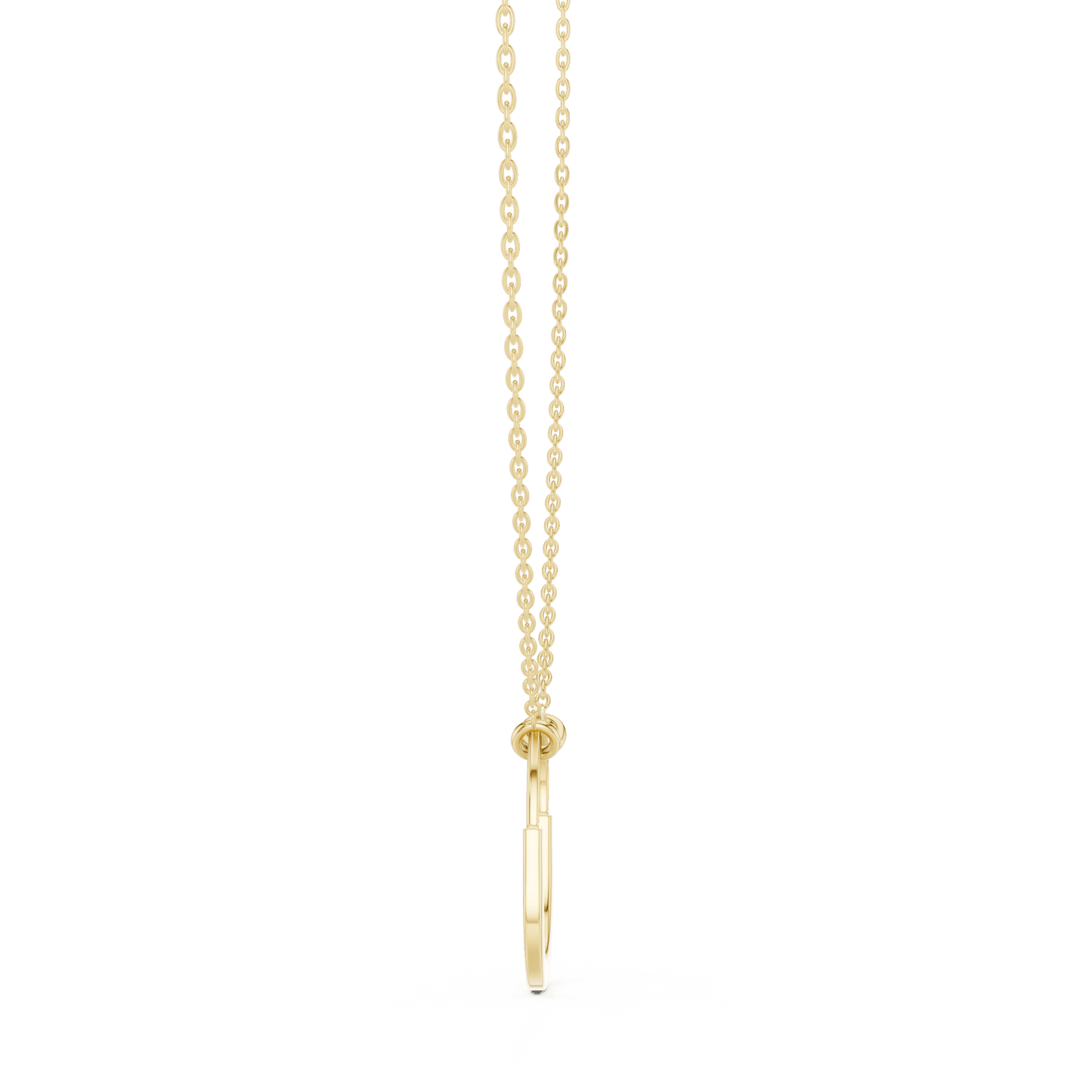 The Ellipse Aura Lab Grown Pendant - Suez Diamonds