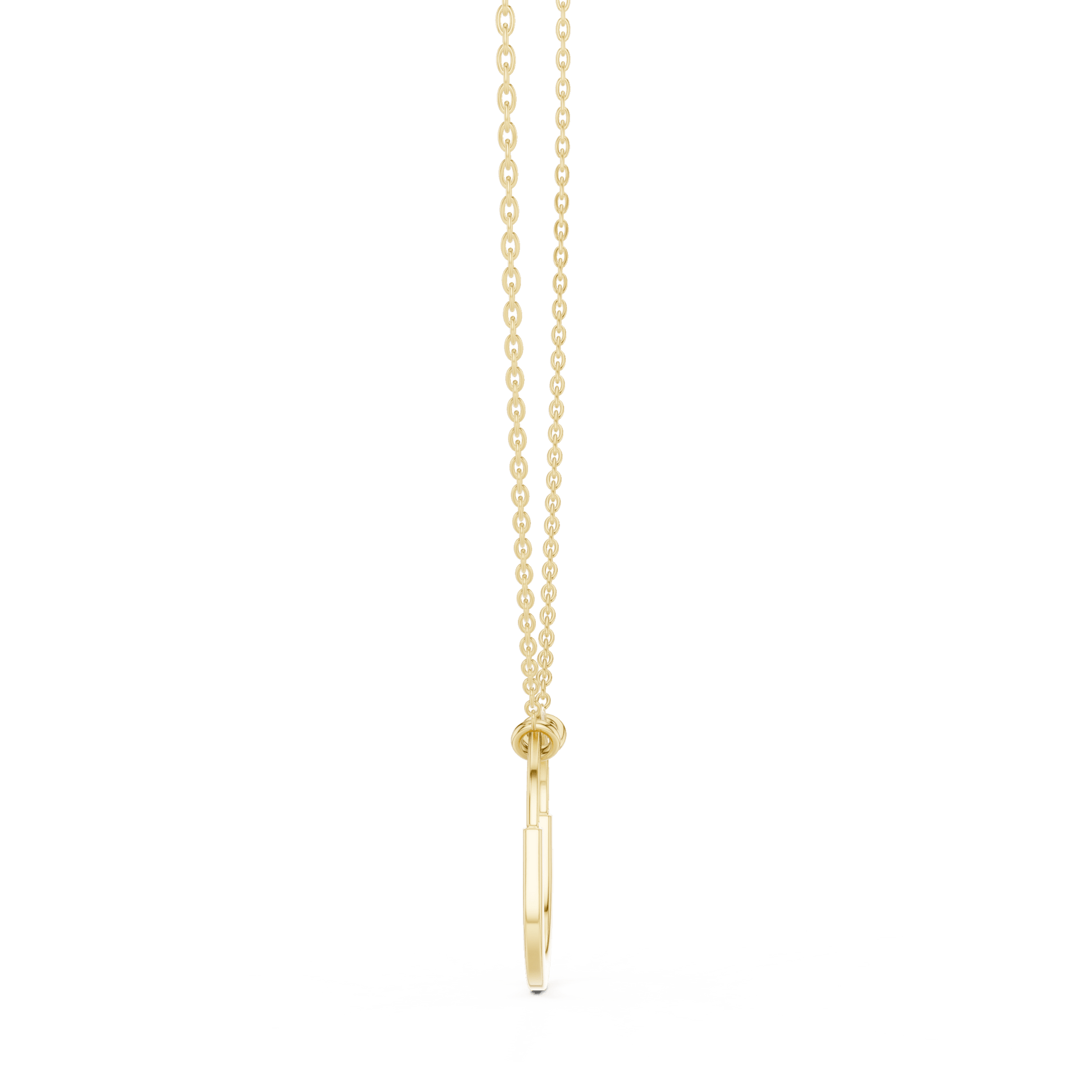 The Ellipse Aura Lab Grown Pendant - Suez Diamonds