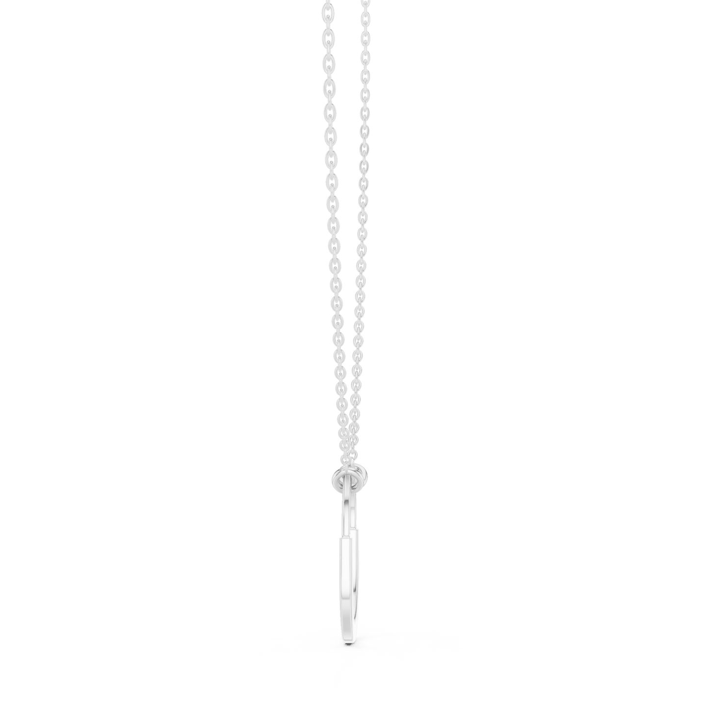 The Ellipse Aura Lab Grown Pendant - Suez Diamonds
