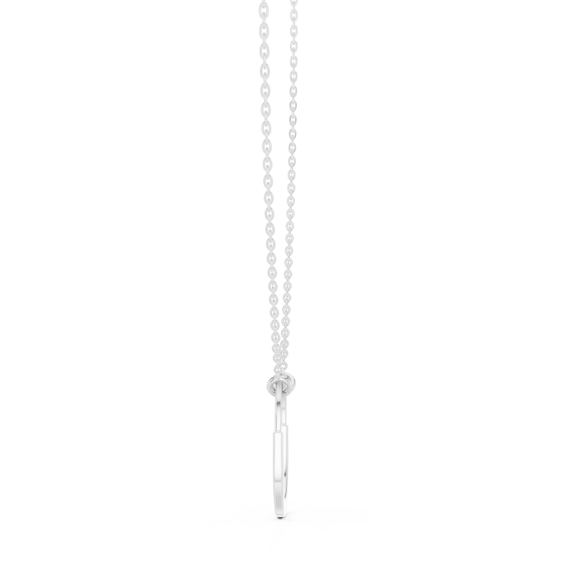 The Ellipse Aura Lab Grown Pendant - Suez Diamonds