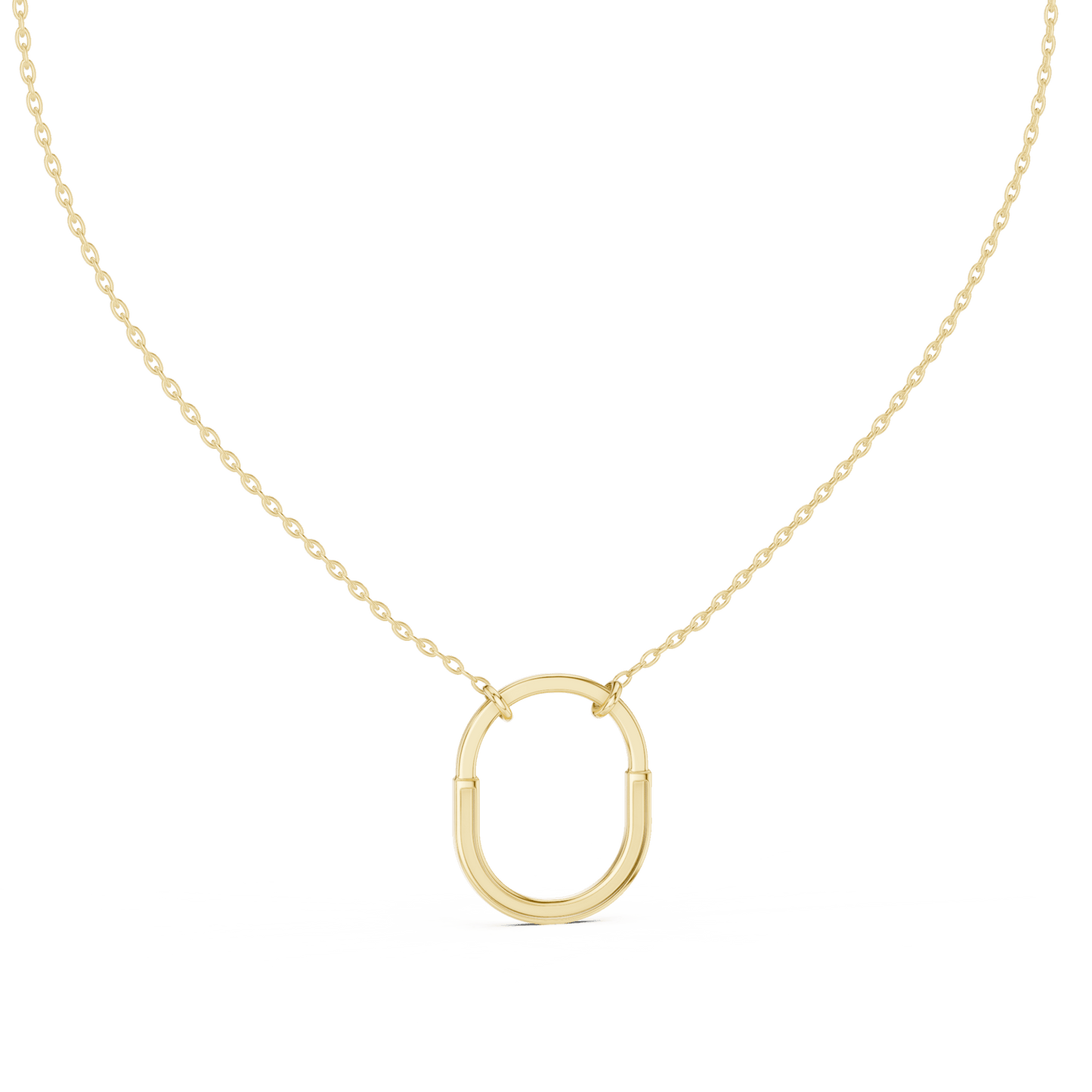 The Ellipse Aura Lab Grown Pendant - Suez Diamonds