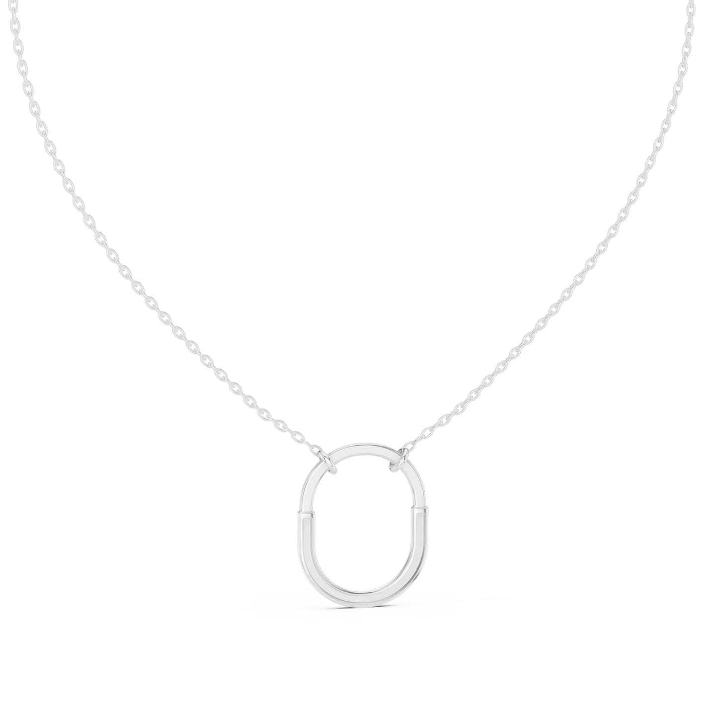 The Ellipse Aura Lab Grown Pendant - Suez Diamonds