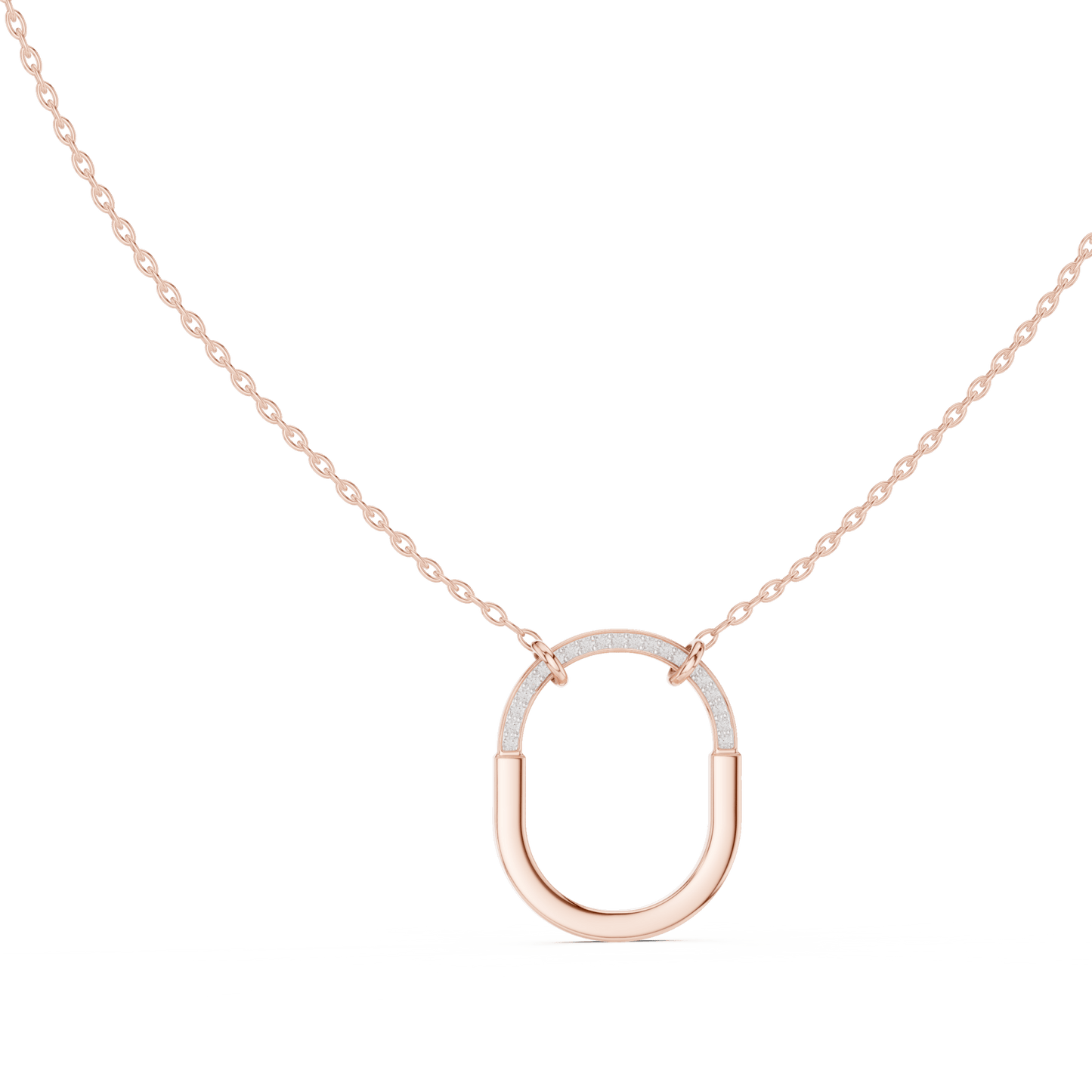 The Ellipse Aura Lab Grown Pendant - Suez Diamonds
