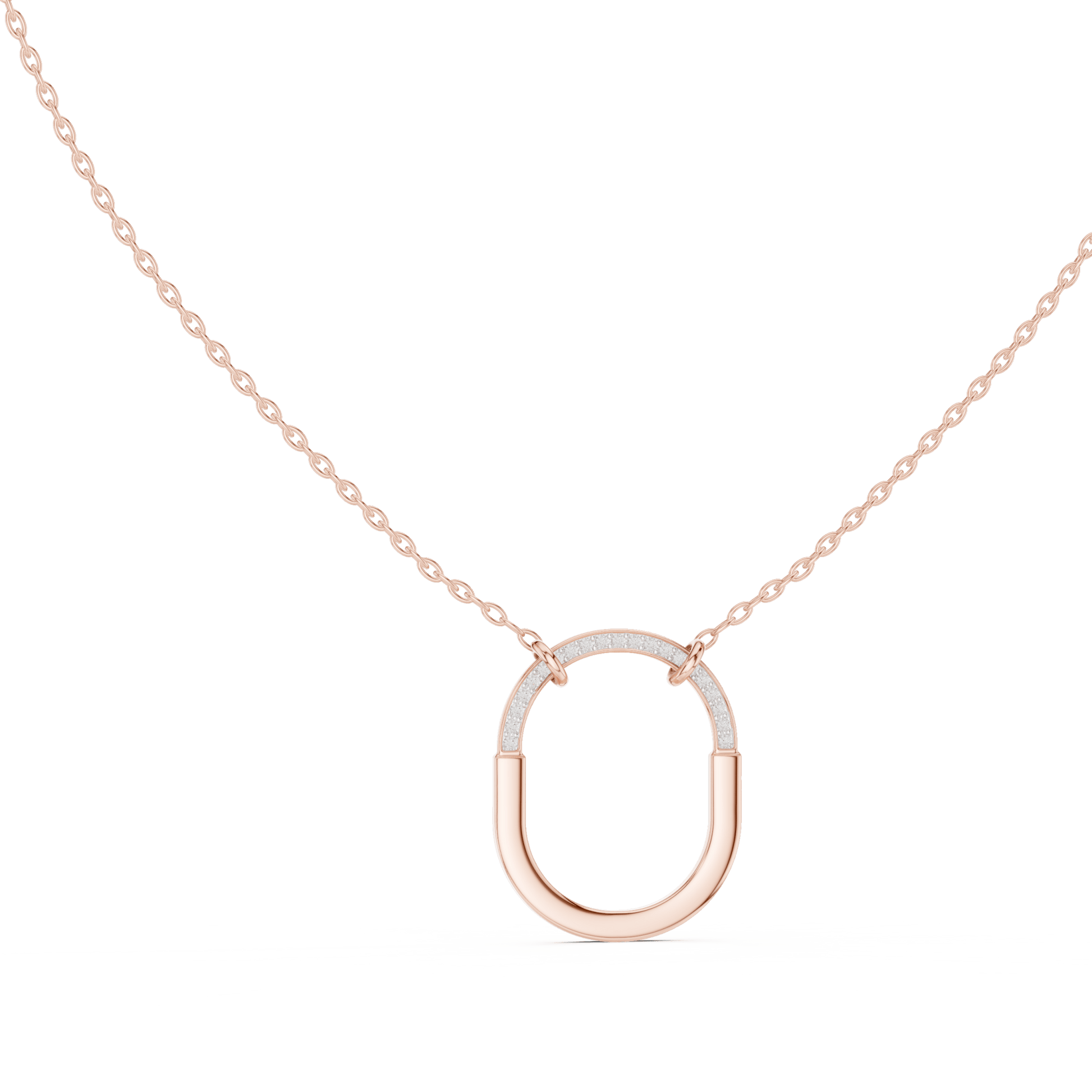 The Ellipse Aura Lab Grown Pendant - Suez Diamonds