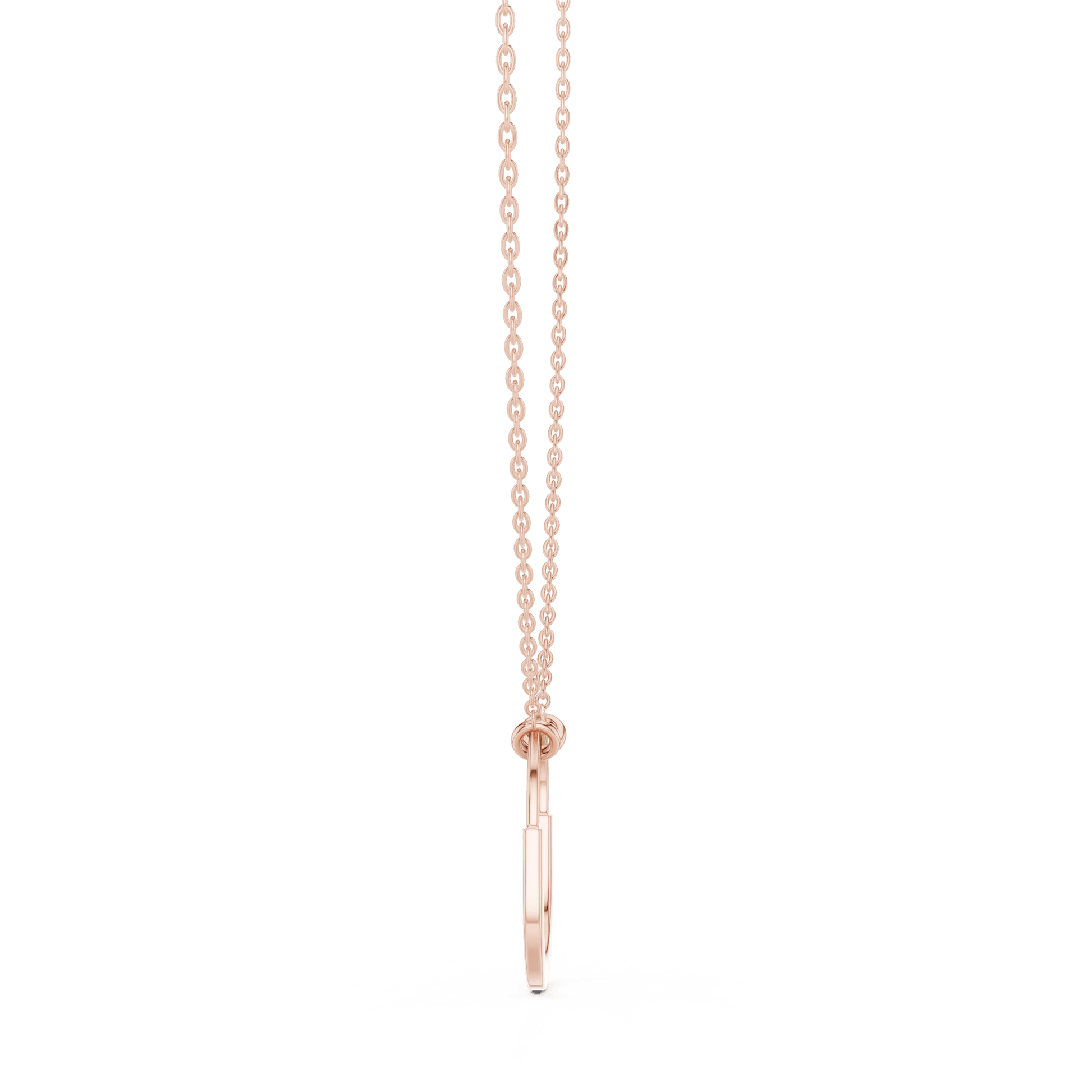The Ellipse Aura Lab Grown Pendant - Suez Diamonds