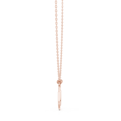 The Ellipse Aura Lab Grown Pendant - Suez Diamonds