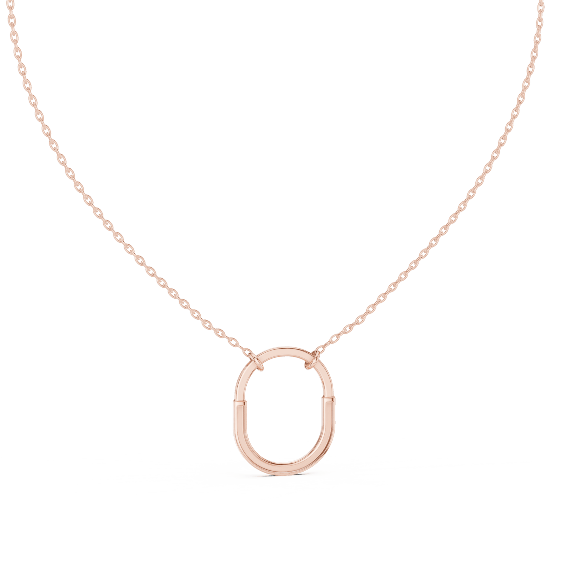The Ellipse Aura Lab Grown Pendant - Suez Diamonds