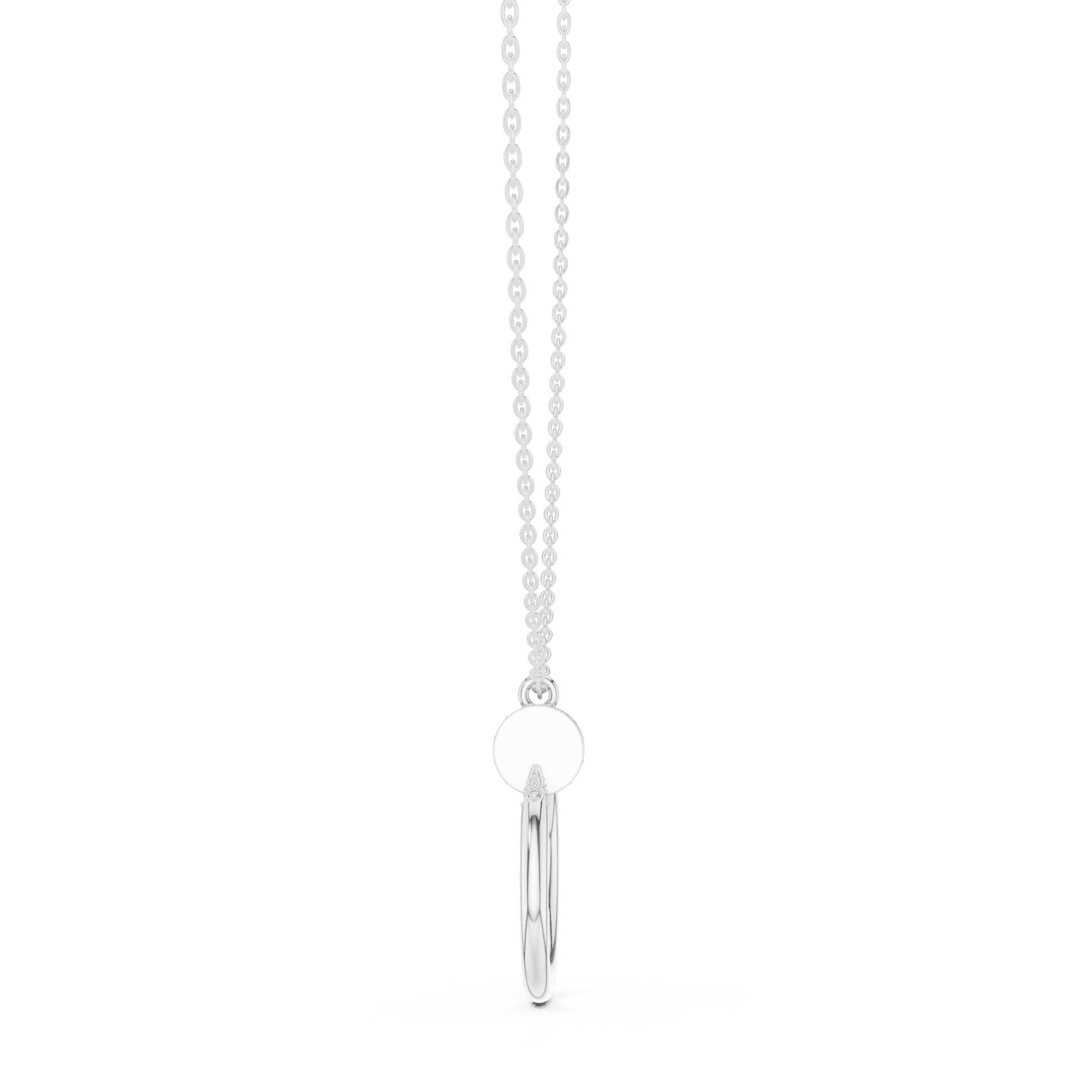 The Infinite Nail Lab Grown Diamond Pendant - Suez Diamonds