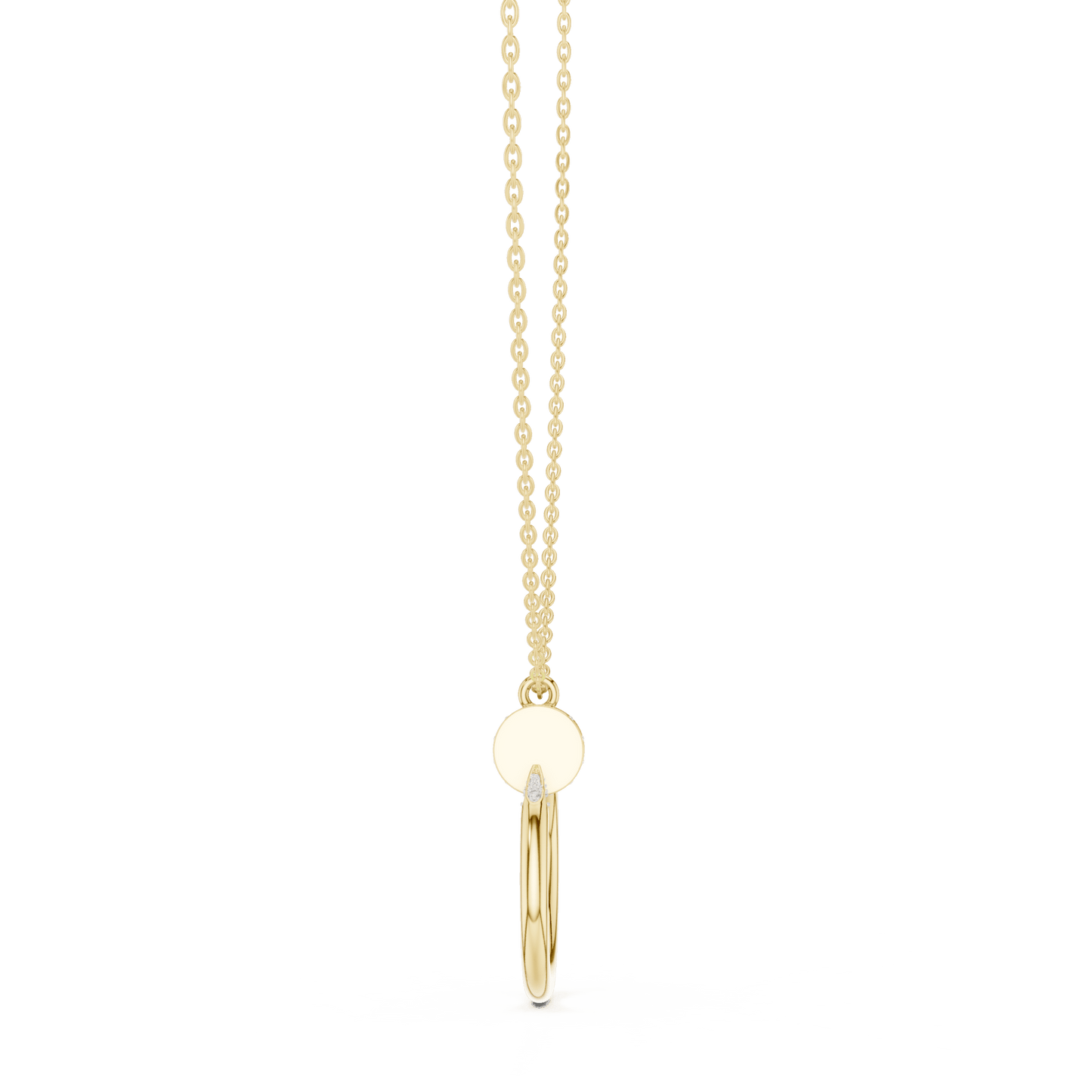 The Infinite Nail Lab Grown Diamond Pendant - Suez Diamonds