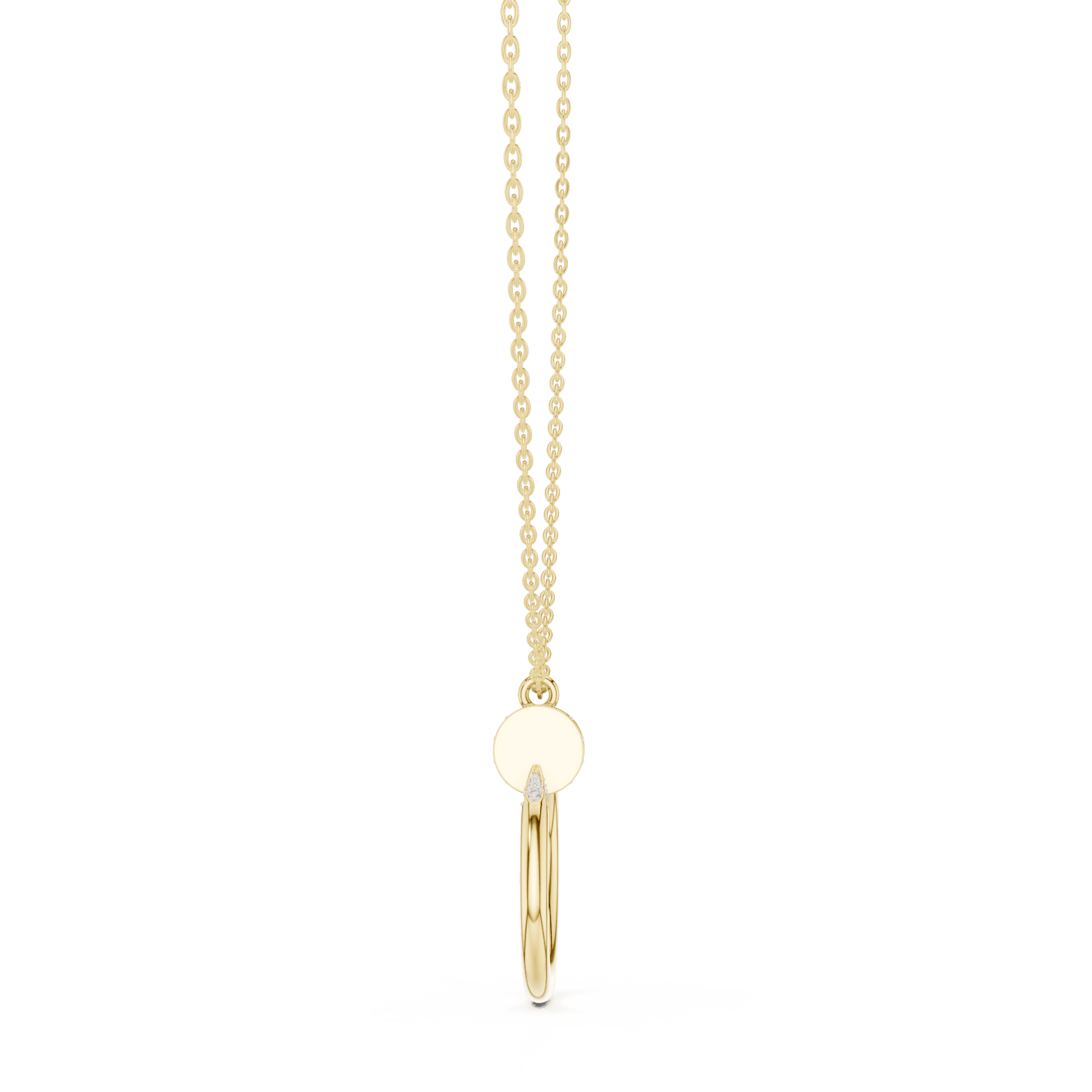 The Infinite Nail Lab Grown Diamond Pendant - Suez Diamonds