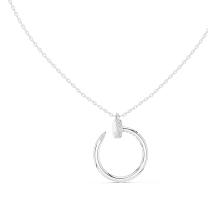 The Infinite Nail Lab Grown Diamond Pendant - Suez Diamonds