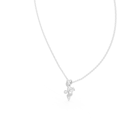 The Tulip Bloom Pendant with Lab-Grown Diamonds - Suez Diamonds