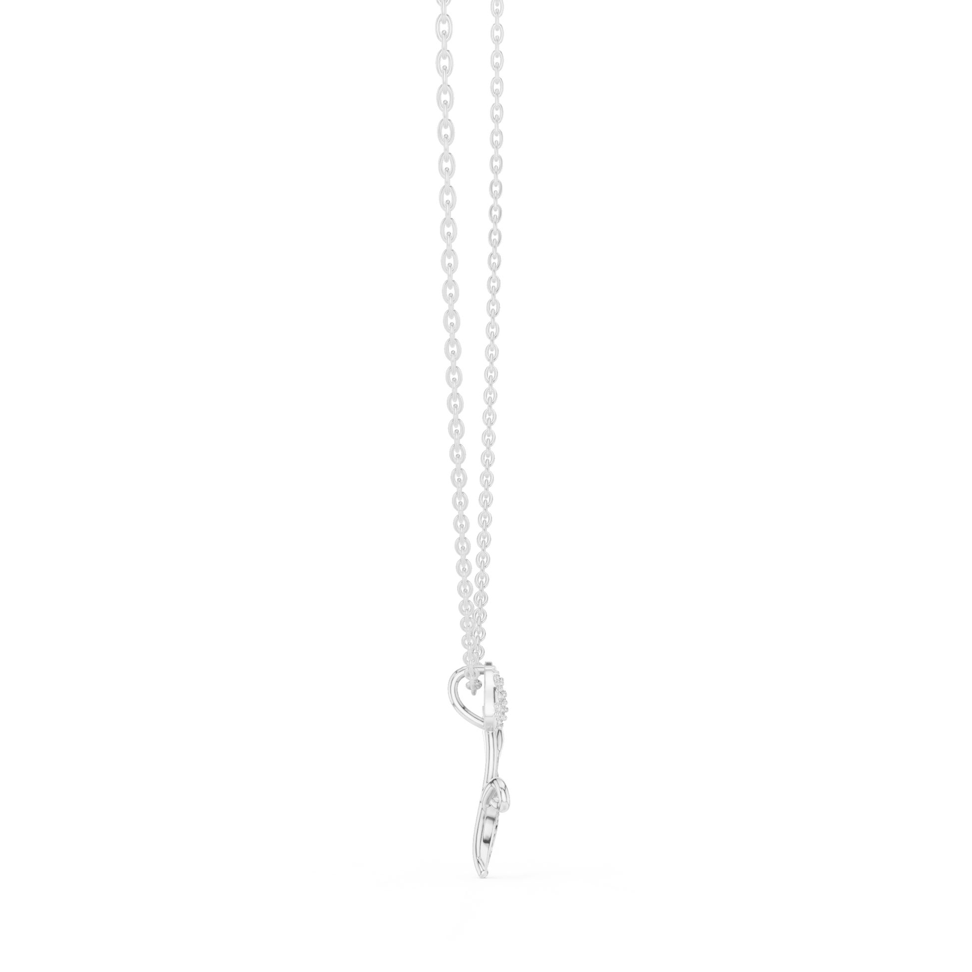 The Tulip Bloom Pendant with Lab-Grown Diamonds - Suez Diamonds