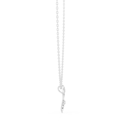 The Tulip Bloom Pendant with Lab-Grown Diamonds - Suez Diamonds
